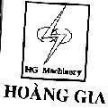 Mẫu nhãn hiệu N HG MACHINERY Hoàng Gia