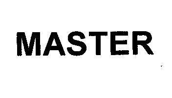 Mẫu nhãn hiệu MASTER