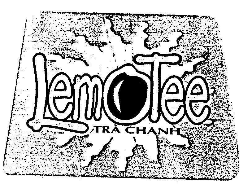 Mẫu nhãn hiệu LemoTee TRà CHANH