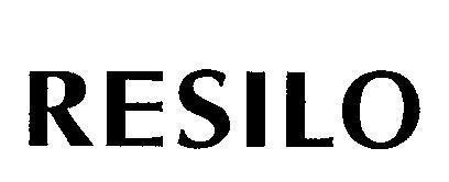 Mẫu nhãn hiệu RESILO