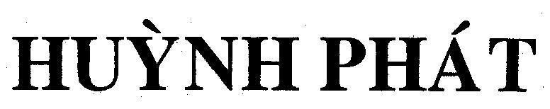 Mẫu nhãn hiệu HUỳNH PHáT