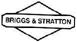 Mẫu nhãn hiệu BRIGGS & STRATTON