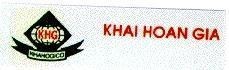 Mẫu nhãn hiệu KHG KHAI HOAN GIA KHAHOGICO