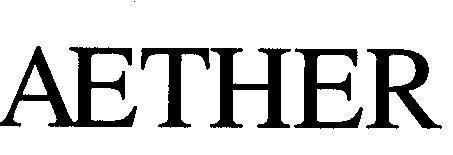 Mẫu nhãn hiệu AETHER