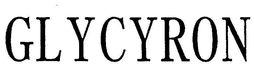 Mẫu nhãn hiệu GLYCYRON