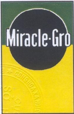 Mẫu nhãn hiệu Miracle-Gro