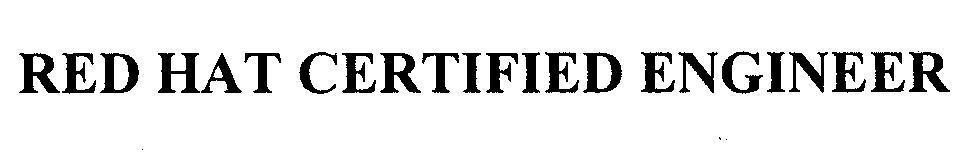 Mẫu nhãn hiệu RED HAT CERTIFIED ENGINEER
