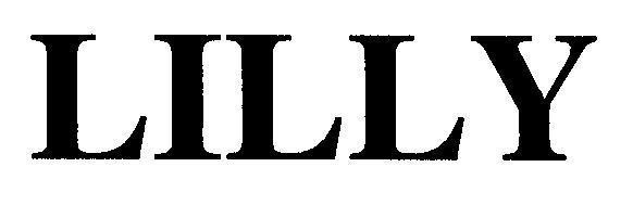 Mẫu nhãn hiệu LILLY