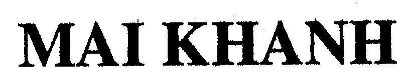 Mẫu nhãn hiệu MAI KHANH
