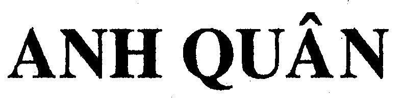 Mẫu nhãn hiệu ANH QUÂN