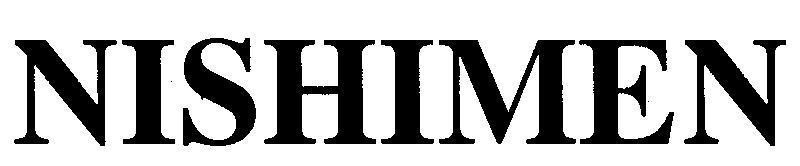 Mẫu nhãn hiệu NISHIMEN