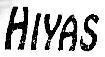 Mẫu nhãn hiệu HIYAS