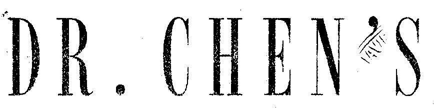 Mẫu nhãn hiệu DR.CHEN'S