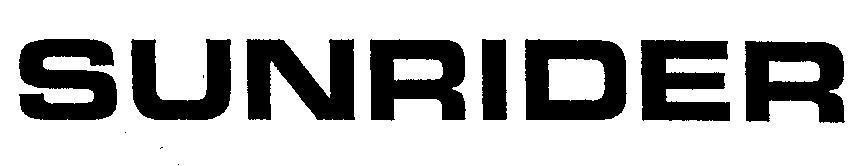 Mẫu nhãn hiệu SUNRIDER