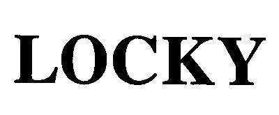 Mẫu nhãn hiệu LOCKY