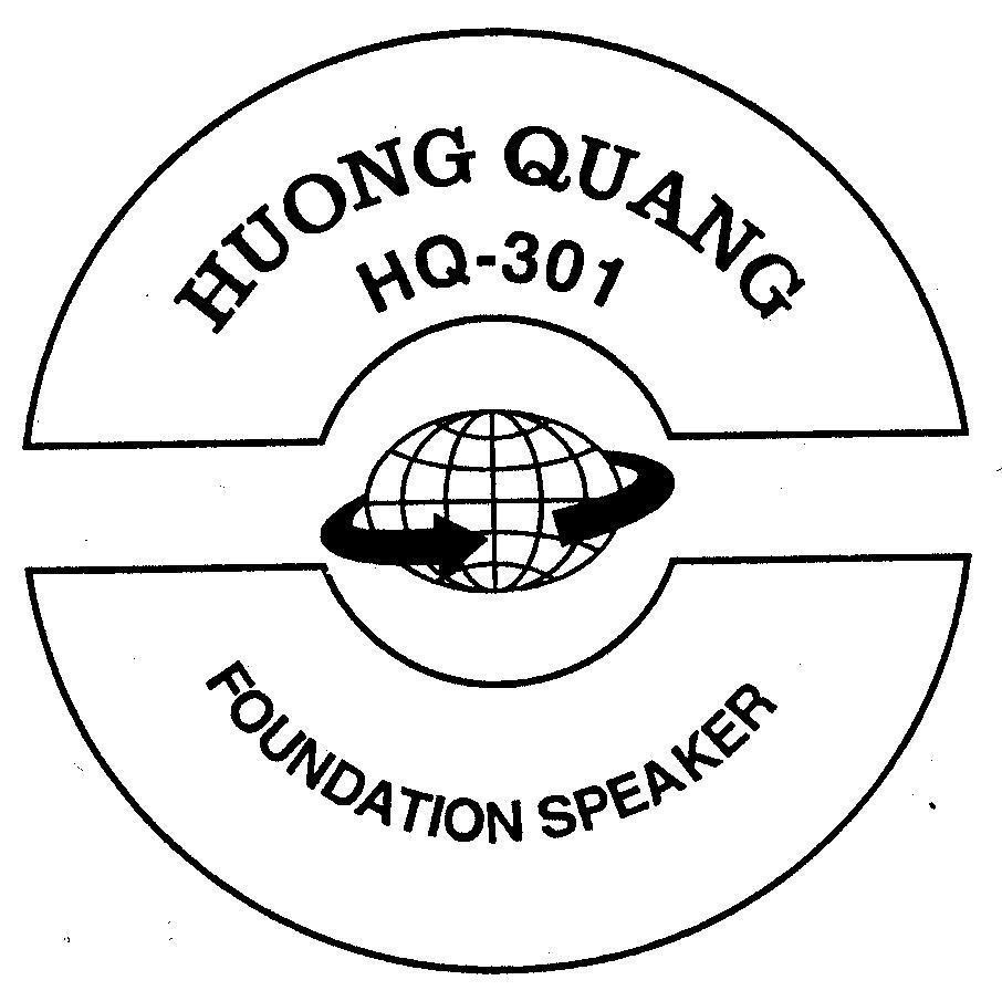 Mẫu nhãn hiệu HUONG QUANG HQ-301 FOUNDATION SPEAKER