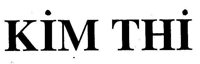 Mẫu nhãn hiệu KIM THI