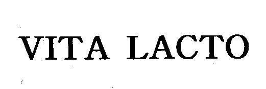 Mẫu nhãn hiệu VITA LACTO