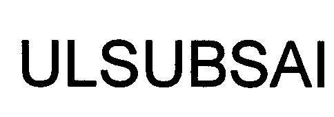 Mẫu nhãn hiệu ULSUBSAI