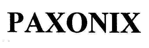 Mẫu nhãn hiệu PAXONIX