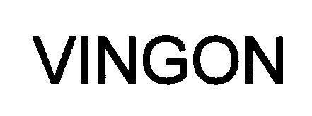 Mẫu nhãn hiệu VINGON