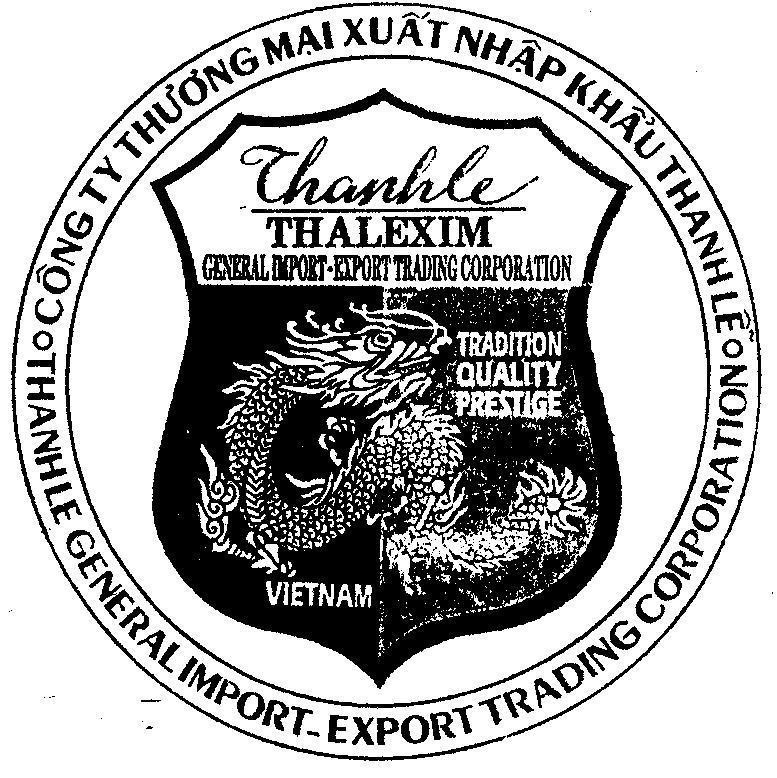 Mẫu nhãn hiệu thanhle THALEXIM GENERAL IMPORT-EXPORT TRADING CORPORATION