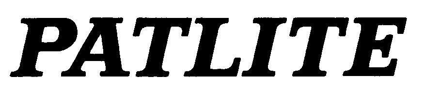 Mẫu nhãn hiệu PATLITE
