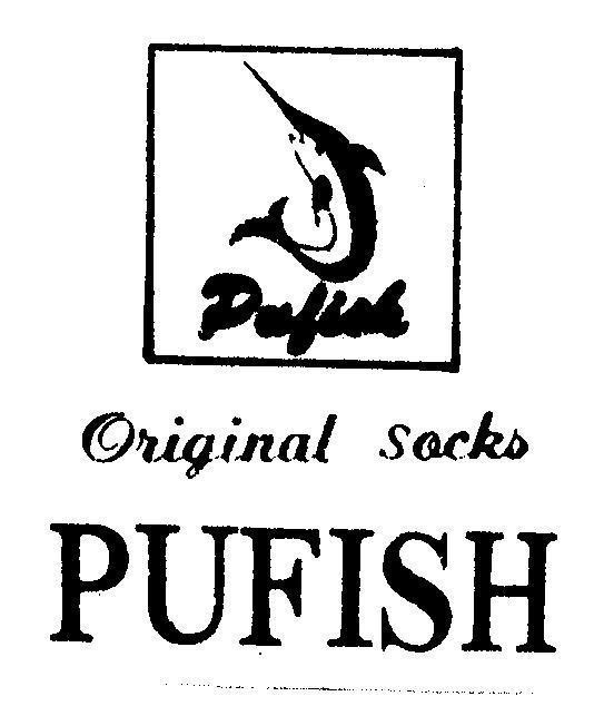 Mẫu nhãn hiệu Pufish Original Socks