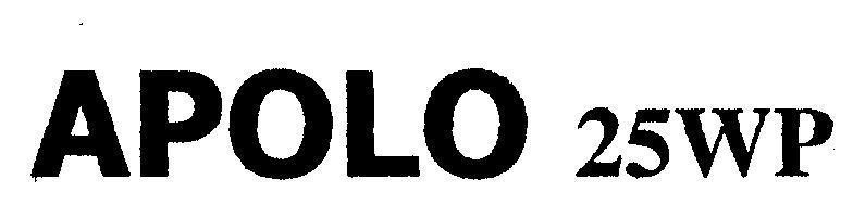 Mẫu nhãn hiệu APOLO 25WP