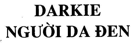 Mẫu nhãn hiệu DARKIE Người Da Đen