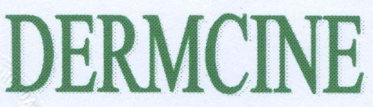Mẫu nhãn hiệu DERMCINE