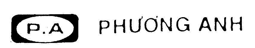 Mẫu nhãn hiệu P.A PHƯƠNG ANH