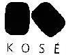 Mẫu nhãn hiệu KOSé