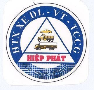 Mẫu nhãn hiệu HIệP PHáT HTX XE DL-VT-TCCG TP. Hồ CHí MINH