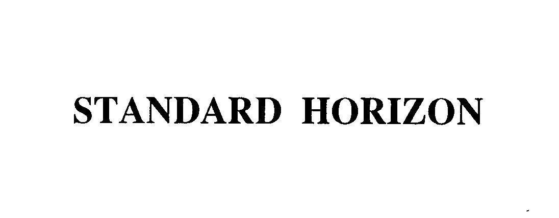 Mẫu nhãn hiệu STANDARD HORIZON