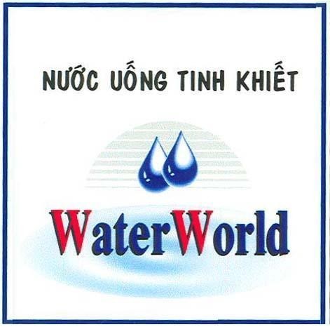 Mẫu nhãn hiệu NƯớC UốNG TINH KHIếT WATER WORLD