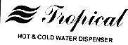Mẫu nhãn hiệu TROPICAL HOT & COLD WATER DISPENSER
