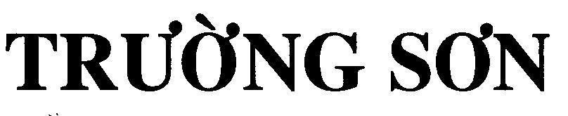Mẫu nhãn hiệu TRƯờNG SƠN