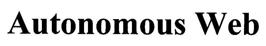 Mẫu nhãn hiệu Autonomous Web