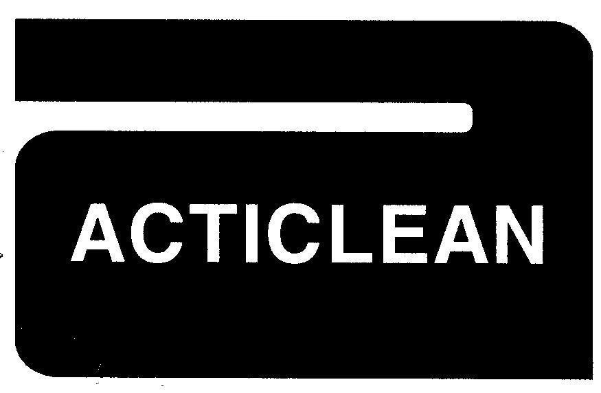 Mẫu nhãn hiệu ACTICLEAN
