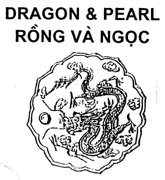 Mẫu nhãn hiệu DRAGON & PEARL RồNG Và NGọC