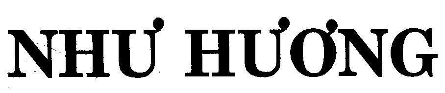 Mẫu nhãn hiệu NHƯ HƯƠNG