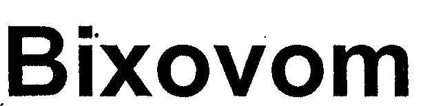 Mẫu nhãn hiệu Bixovom