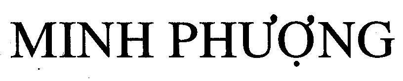 Mẫu nhãn hiệu MINH PHƯợNG