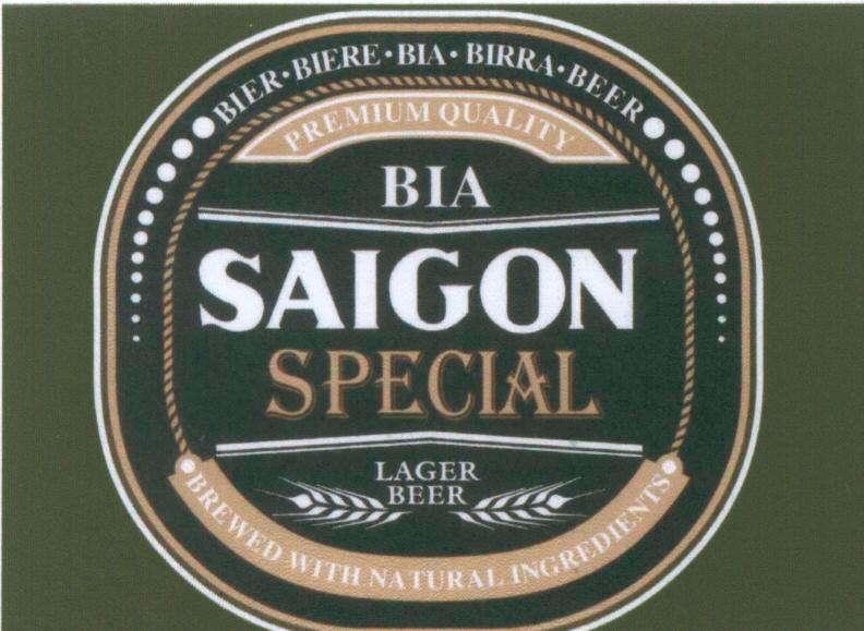 Mẫu nhãn hiệu BIA SAI GON