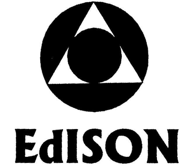 Mẫu nhãn hiệu EDISON