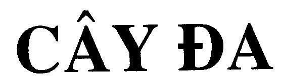 Mẫu nhãn hiệu CÂY ĐA