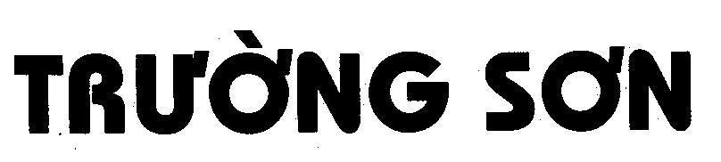 Mẫu nhãn hiệu TRƯờNG SƠN