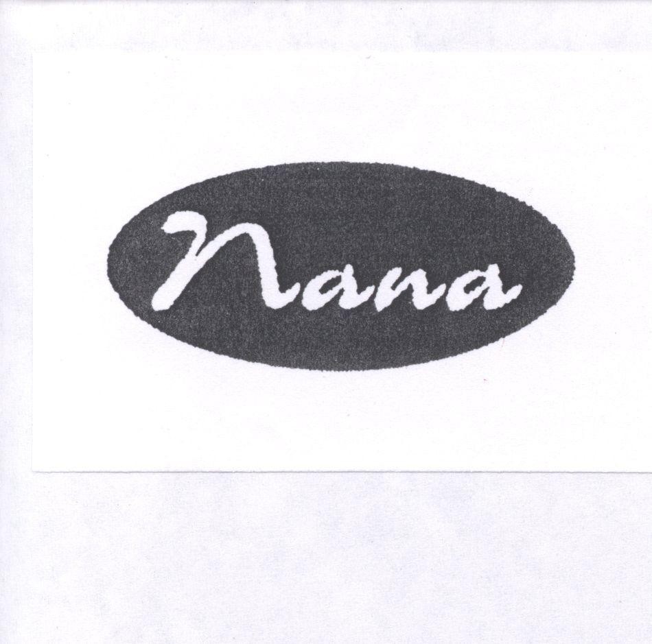 Mẫu nhãn hiệu Nana