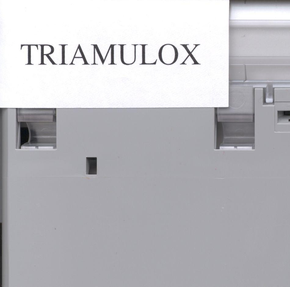 Mẫu nhãn hiệu TRIAMULOX